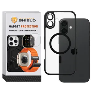 Ultimate Shield Magsafe BRD Ring Cover Suitable for Apple iPhone 16 Mobile Phone with lens protector