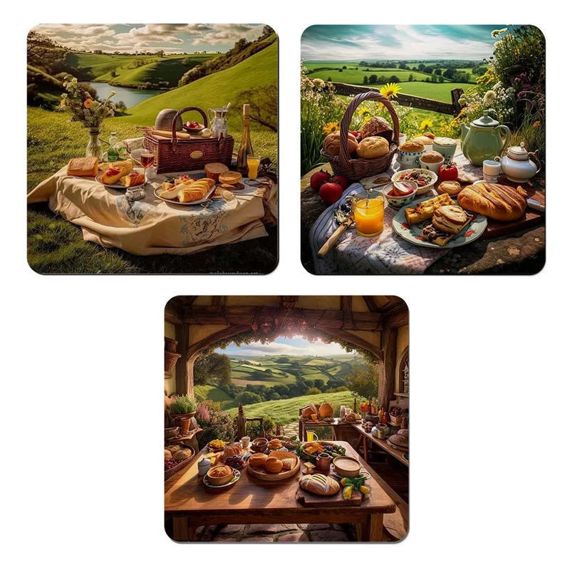 مگنت صباطرح مدل آشپزخانه کد M1310 مجموعه 3 عددی