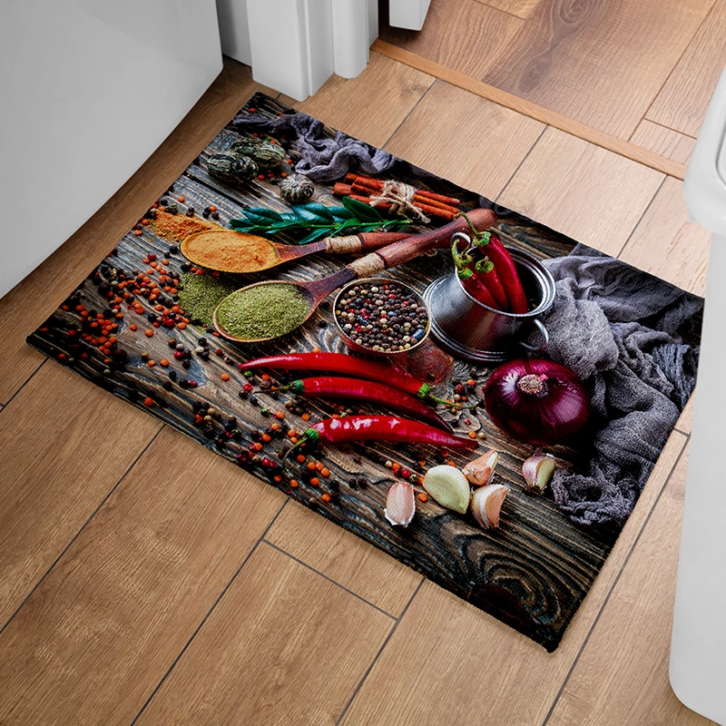 پادری  مدل  مخمل  طرح  آشپزخونه کد PD016  سایز  50x80 سانتی متر