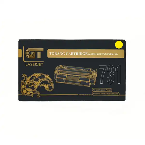 کارتریج تونر زرد جی تی مدل 731