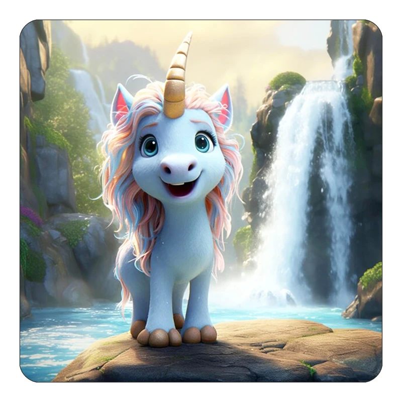 مگنت کاکتی طرح اسب تک شاخ و یونیکورن مدل mp32133