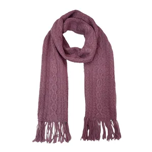 شال گردن بافتنی زنانه مدل S10