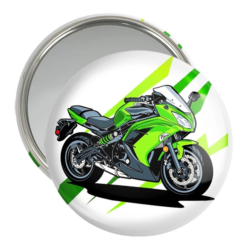 آینه جیبی خندالو مدل موتور سیکلت  کد 10337