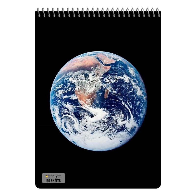 دفتر نقاشی 50 برگ سیمی کارنیکا طرح فضا Space کد 94401