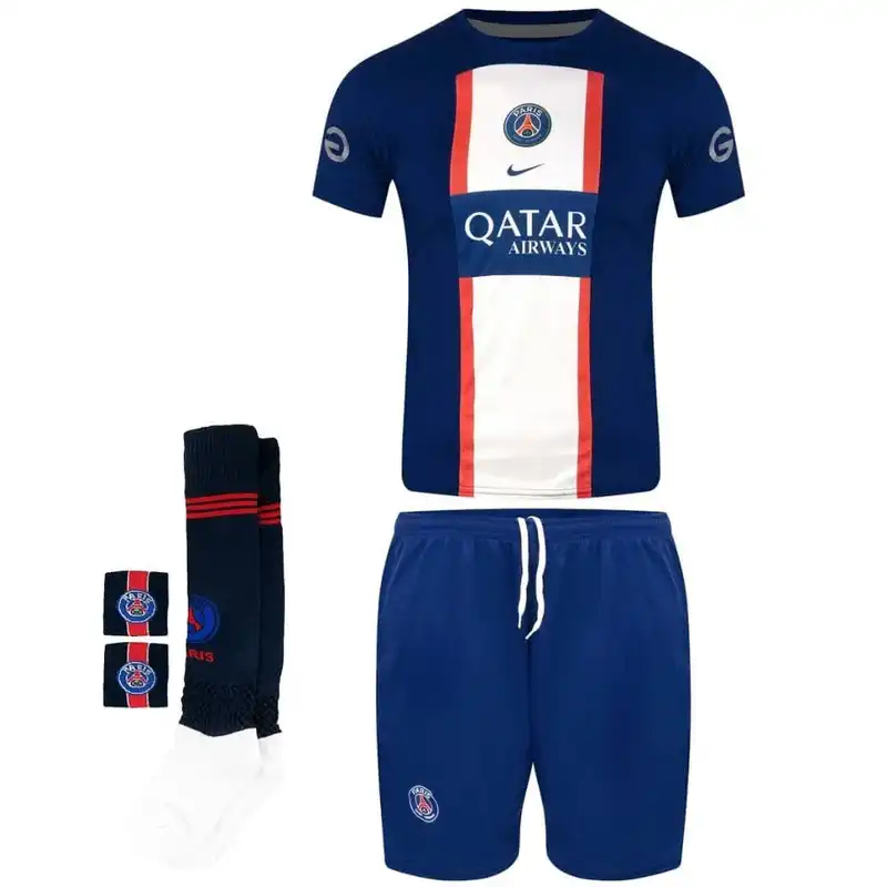 ست 6 تکه لباس ورزشی مدل پاریسن ژرمن طرح نیمار 2022