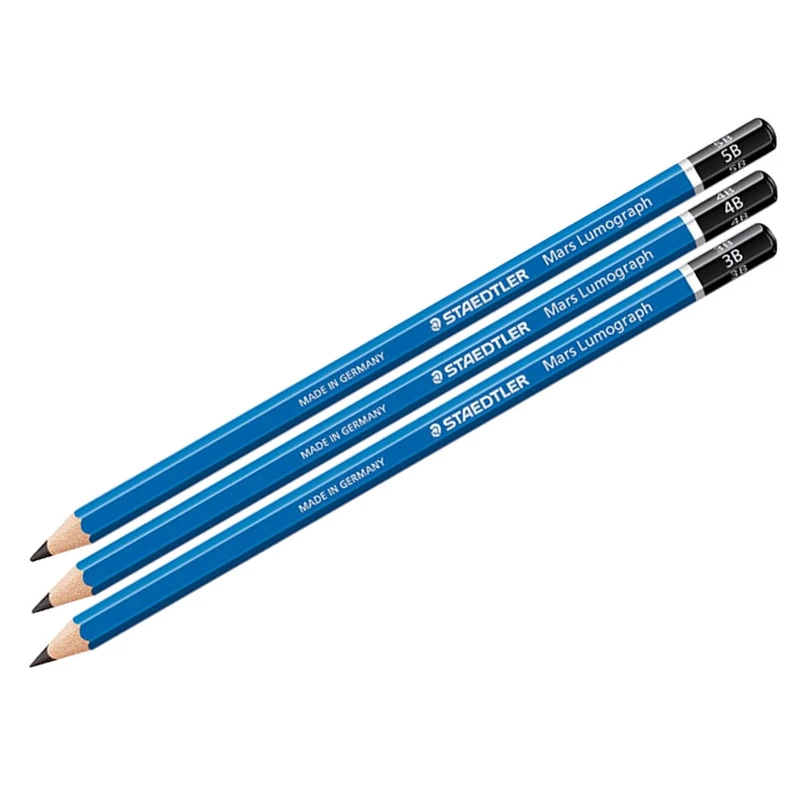 مداد طراحی استدلر مدل LOMO B5-B4-B3 بسته سه عددی