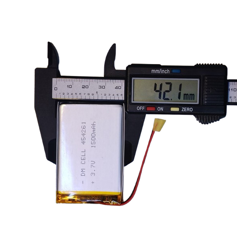 باتری لیتیومی دی ام سل مدل DM-454261 ظرفیت 1500 میلی آمپر ساعت