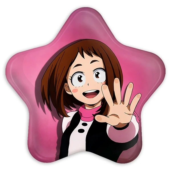 پیکسل خندالو طرح اوچاکو اوراراکا انیمه آکادمی قهرمان من مدل ستاره ای کد 11573