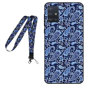 Megafone Paisley 0026 Cover For Samsung Galaxy A71 Mobile Neckband
