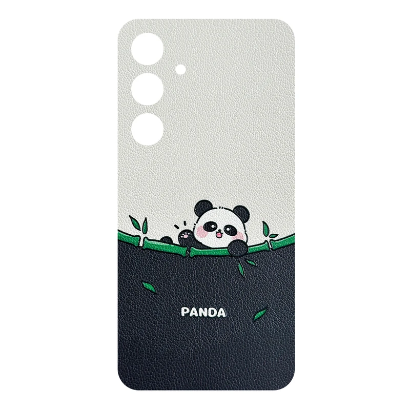 برچسب پوششی ریمکس مدل Leth طرح پاندا مناسب برای گوشی موبایل سامسونگ Galaxy S24 Plus