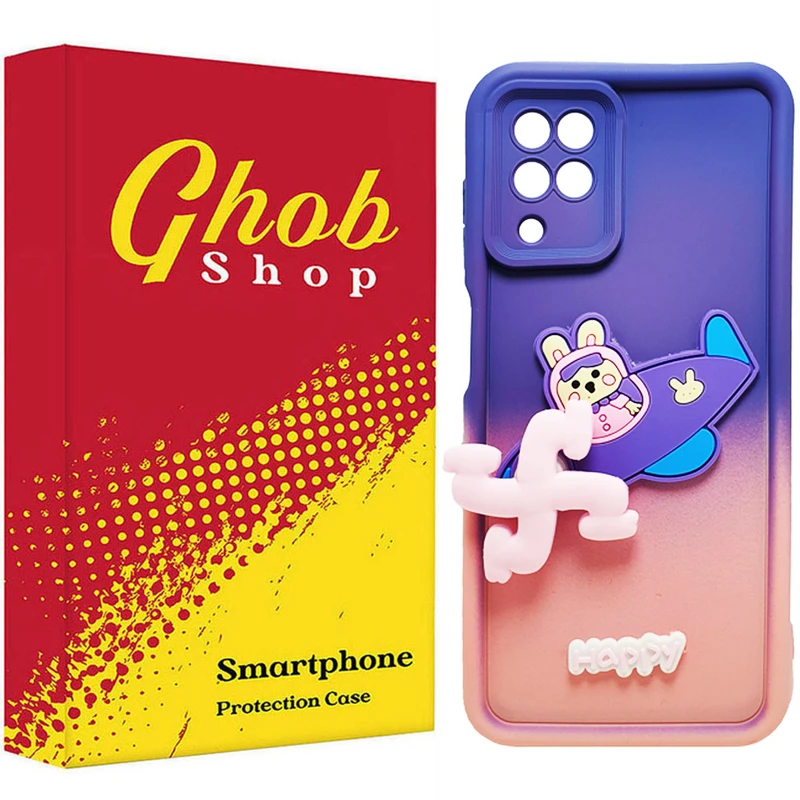 کاور قاب شاپ مدل SPN01 طرح فانتزی مناسب برای گوشی موبایل سامسونگ Galaxy A12 4G / A12 5G / F12 / M12