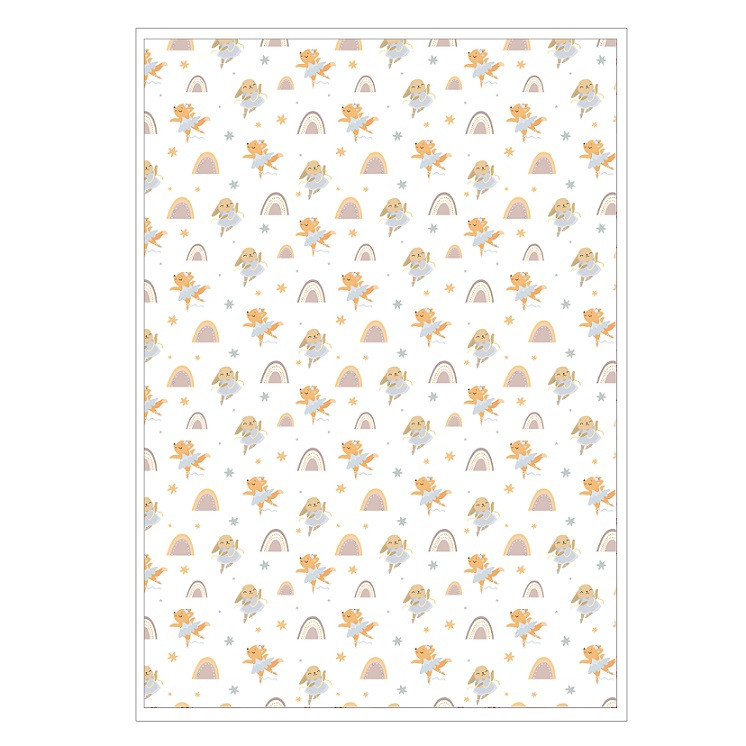 کاغذ A4 مدل طرح دار خرگوش مجموعه 5 عددی