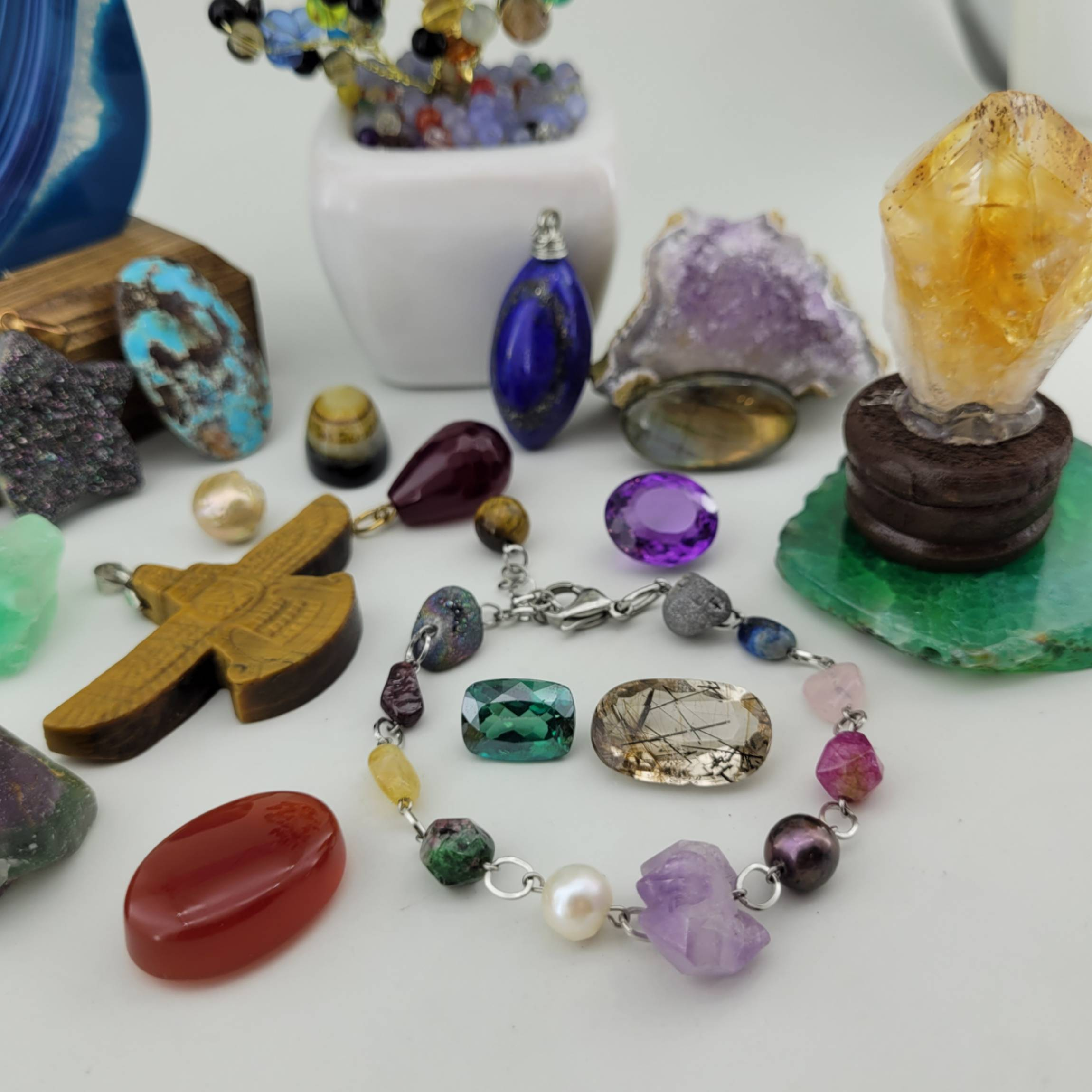 دستبند زنانه مدل Chakra کد N80