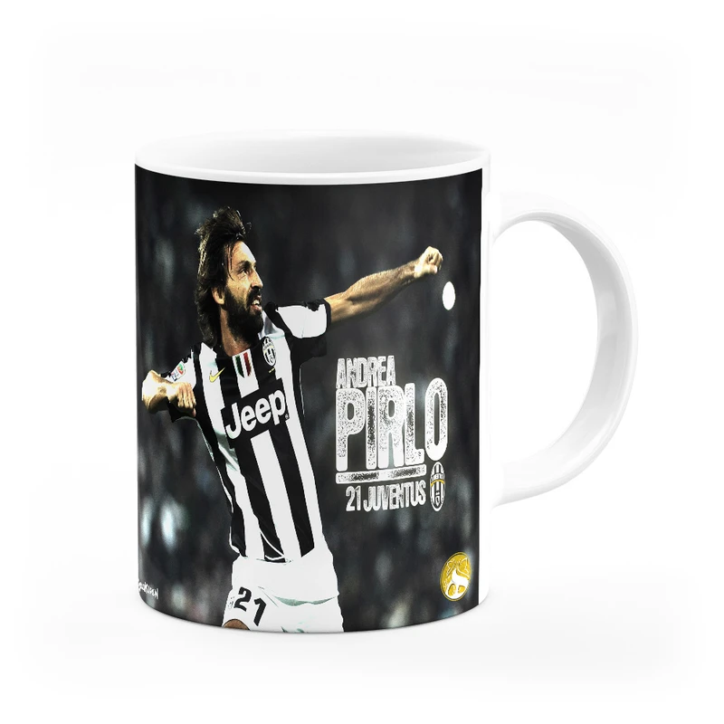 ماگ هومرو طرح تیم باشگاه فوتبال یوونتوس آندره‌آ پیرلو مدل MG4818