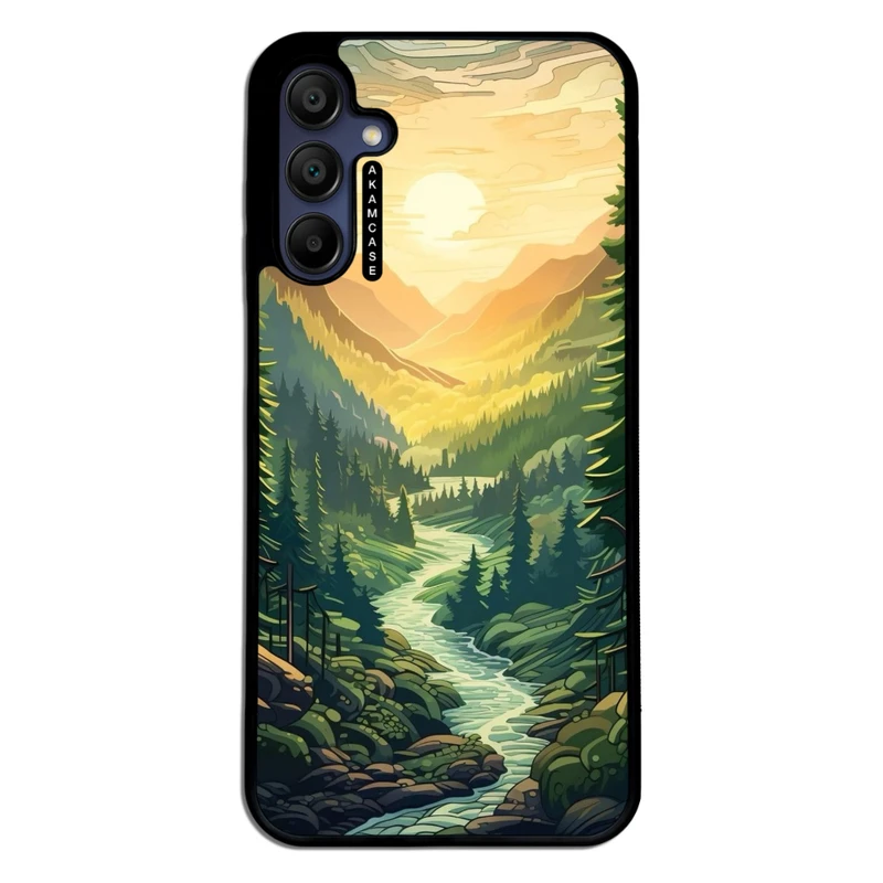 کاور آکام مدل AMC-WSGA15-NATURE-4 مناسب برای گوشی موبایل سامسونگ Galaxy A15