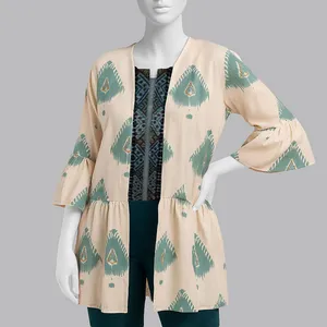 مانتو دست دوز زنانه پری زاد کد 05