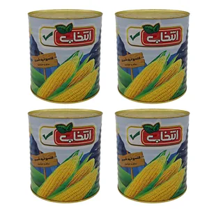 کنسرو ذرت شیرین انتخاب - 2700 گرم بسته 4 عددی