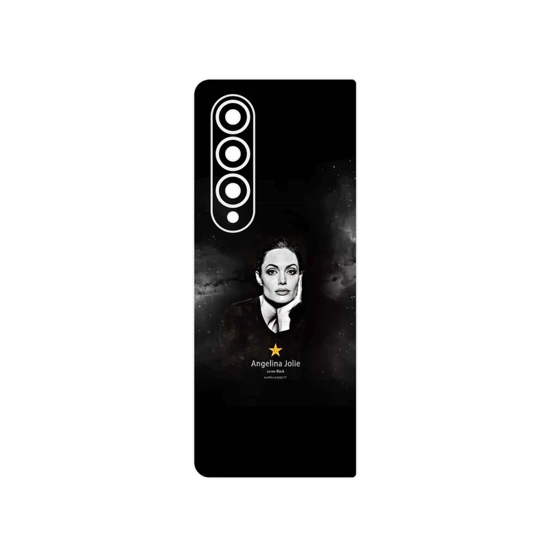 برچسب پوششی ماهوت مدل Angelina Jolie مناسب برای گوشی موبایل سامسونگ Galaxy Z Fold4