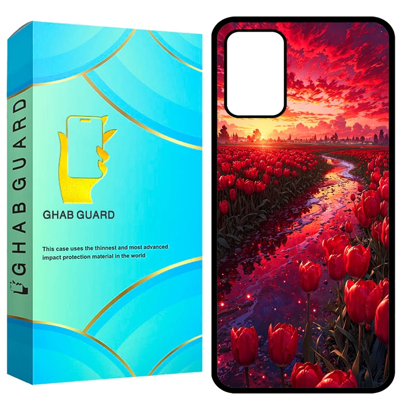 کاور قاب گارد طرح گل مدل GCHPA324 مناسب برای گوشی موبایل سامسونگ Galaxy A32 4G