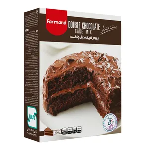 پودر کیک دبل چاکلت فرمند - 450 گرم