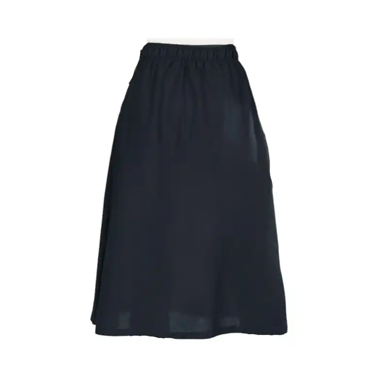 دامن راسته زنانه مدل SB-SS-2429 رنگ سرمه ای تیره