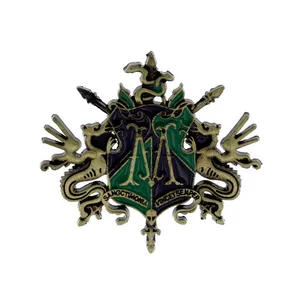 سنجاق سینه زنانه برانت طرح هری پاتر خانواده ی مالفوی 