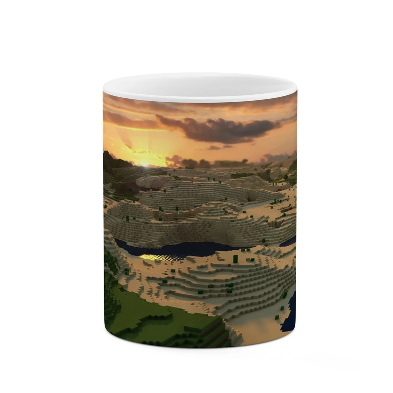 ماگ کاکتی طرح ماینکرافت minecraft مدل mgh41214