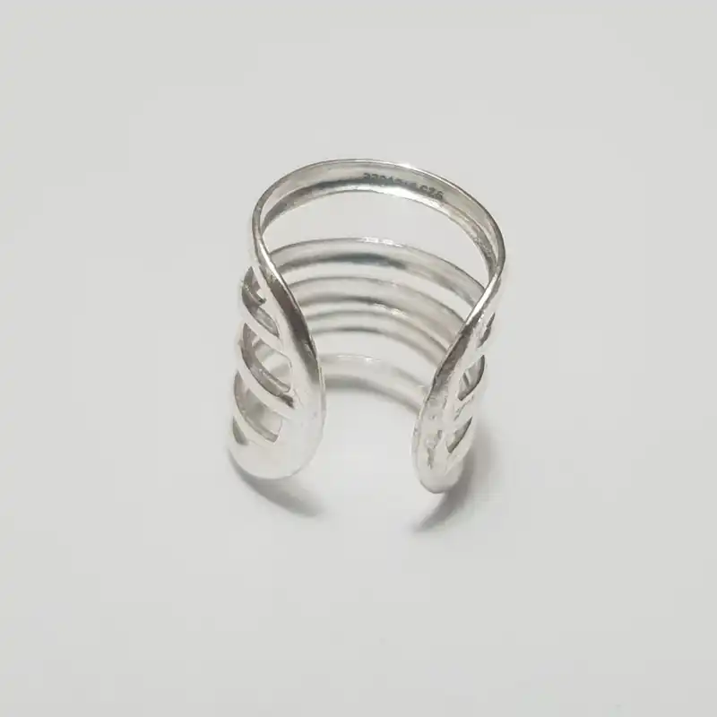 پیرسینگ نقره زنانه آی ام مدل کلیپسی