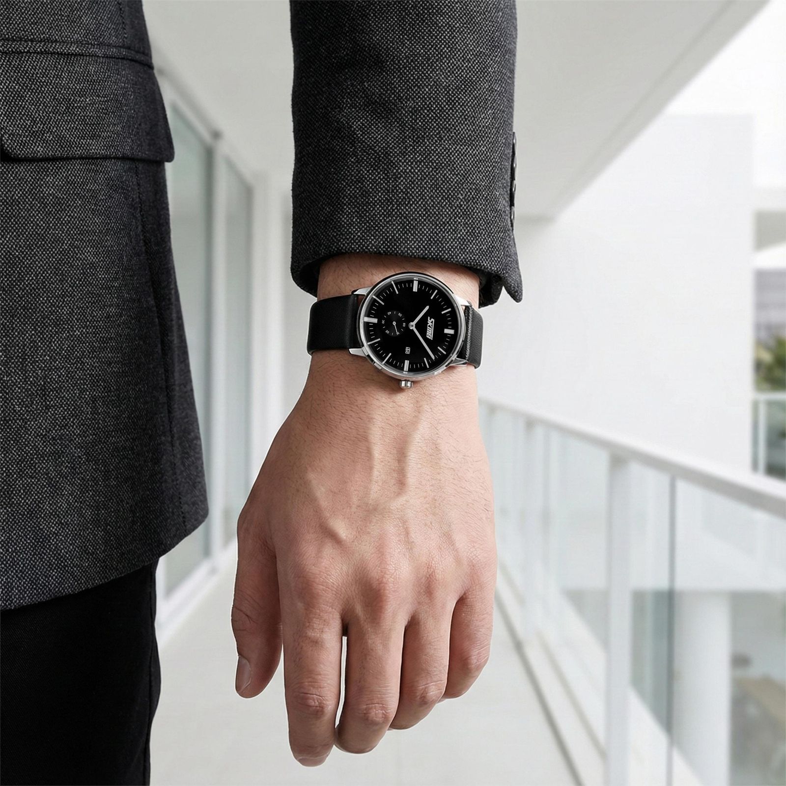 ساعت مچی عقربه ای مردانه اسکمی مدل 9083 کد BB -  - 2