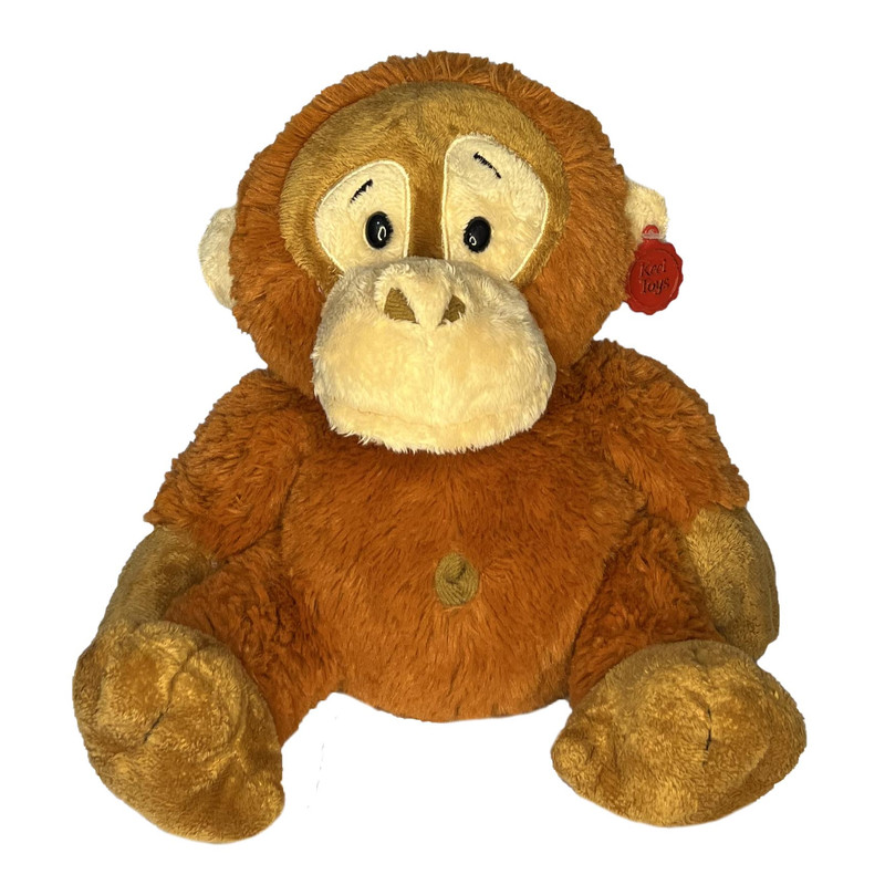 عروسک کیل تویز طرح میمون اورانگوتان مدل Keel Toys AniZoomals Orangutan کد SZ12/998 ارتفاع 23 سانتی متر