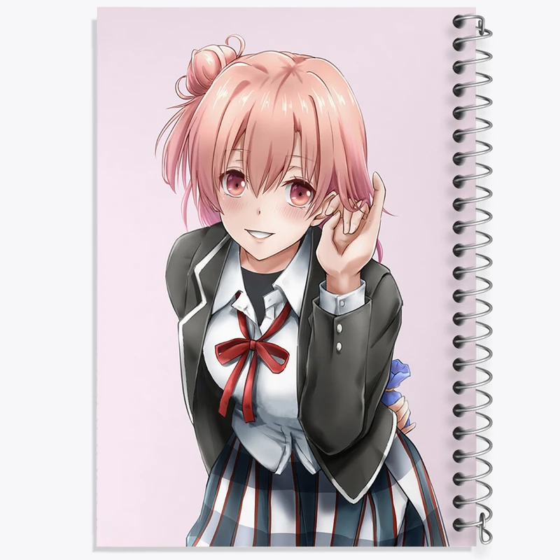 دفتر لیست خرید 50 برگ خندالو طرح یویی انیمه جوانی کمدی رومانتیک من کد 32514