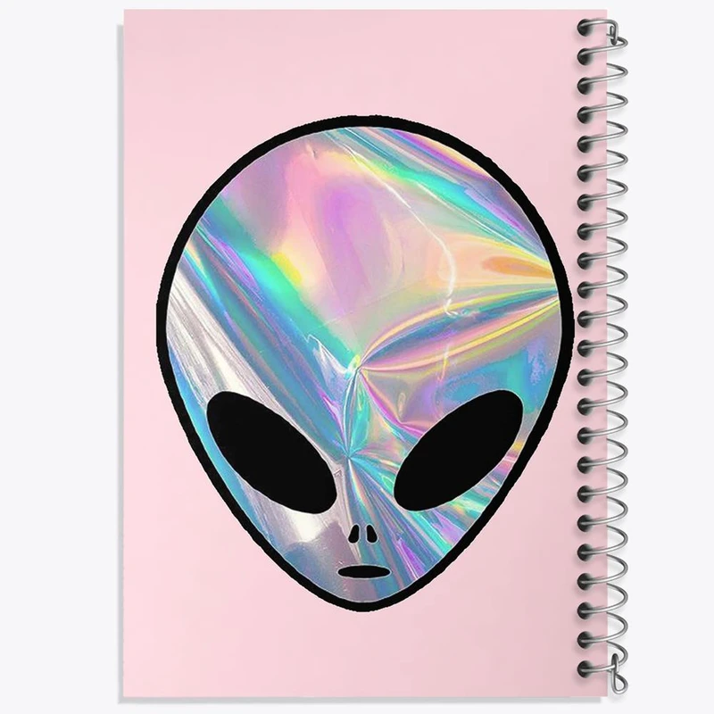 دفتر مشق 100 برگ خندالو طرح آدم فضایی کد 1915