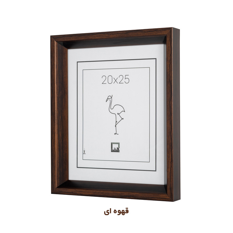قاب عکس کرانه مدل شیب دار F208-2025 سایز 20 در 25 سانتی متر 