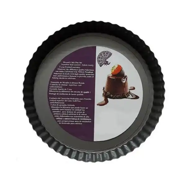 قالب شیرینی به گز مدل گرد کف جدا لبه کوتاه کد 28