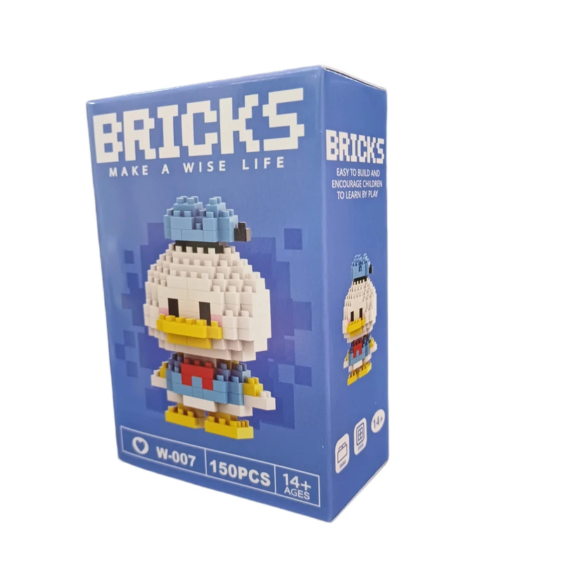 ساختنی 150 تکه جیسی بریکس مدل دونالد داک(Donald Duck) کد W-007