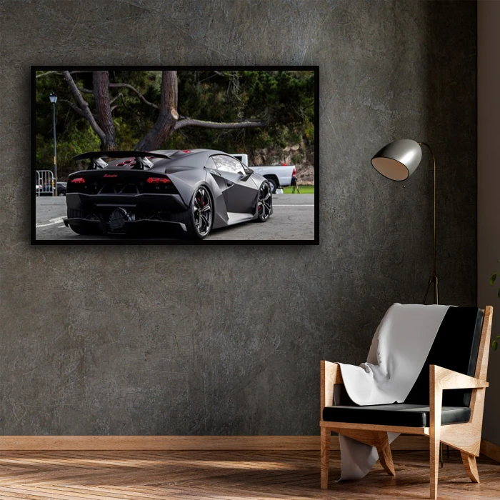 تابلو بکلیت طرح ماشین لامبورگینی مدل B-D1576