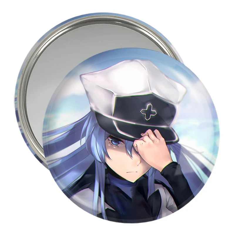 آینه جیبی خندالو مدل فرمانده اسدث انیمه دختر  کد 12130