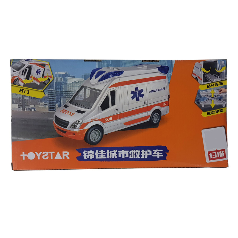 ماشین بازی مدل آمبولانس کد AMBULANCE1