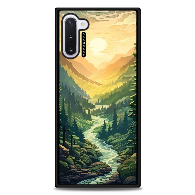 کاور آکام مدل AMC-WSGN10-NATURE-4 مناسب برای گوشی موبایل سامسونگ Galaxy Note 10