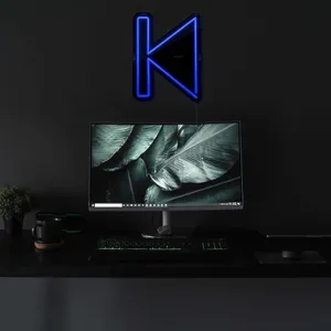 چراغ دیواری نئون دیزاین مدل Perviues-BL_BL