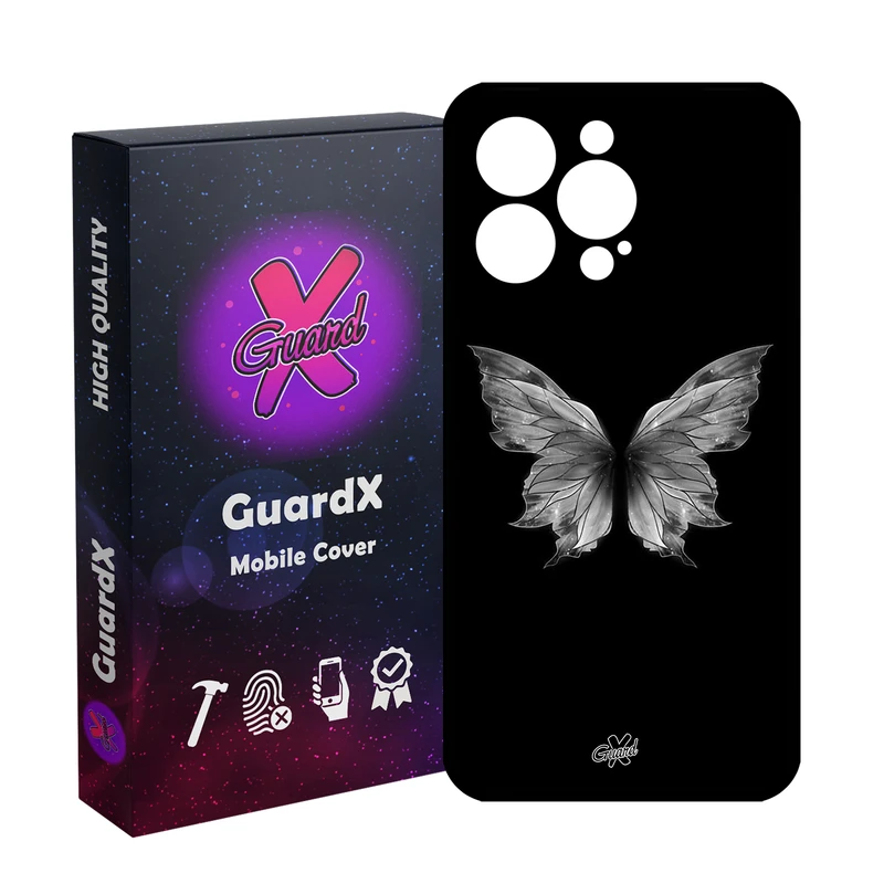 کاور گارد ایکس طرح پروانه مدل Glass10697 مناسب برای گوشی موبایل اپل iPhone 13 Pro