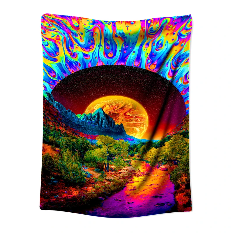   پوستر پارچه ای مدل بک دراپ بلک لایت  375