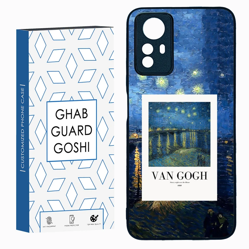 کاور قاب گارد گوشی طرح ونگوگ کد TPU-058 مناسب برای گوشی موبایل شیائومی Redmi Note 12s