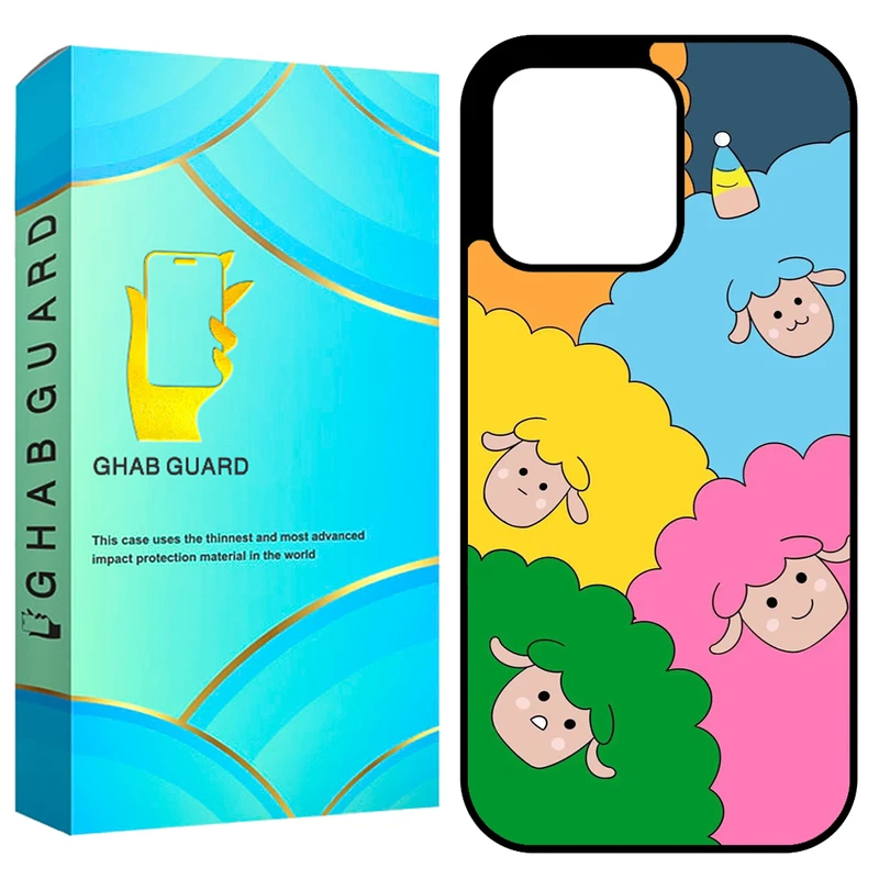 کاور قاب گارد طرح ببعی مدل GCHP16P مناسب برای گوشی موبایل اپل iPhone 16 Pro