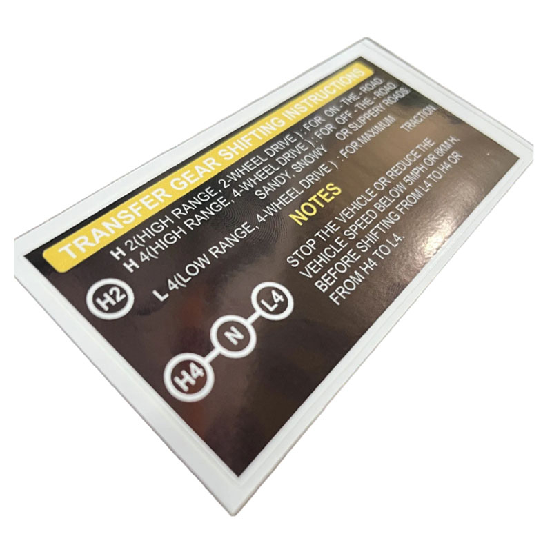 برچسب دنده خودرو چیکال مدل P-760 مناسب برای تویوتا لندکروز برچسب دنده خودرو چیکال مدل P-760 مناسب برای تویوتا لندکروز
