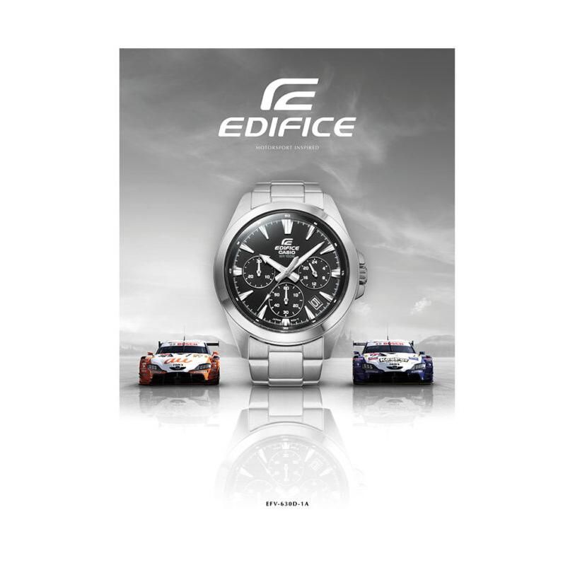 ساعت مچی عقربهای کوارتز مردانه کاسیو مدل EFV-630D-1AVUDF -  - 2