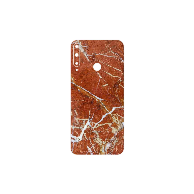 برچسب پوششی ماهوت مدل Red Marble مناسب برای گوشی موبایل هوآوی Y7p