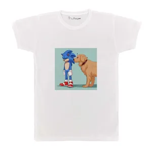 تی شرت بچگانه پرمانه طرح سونیک کد pmt.1582