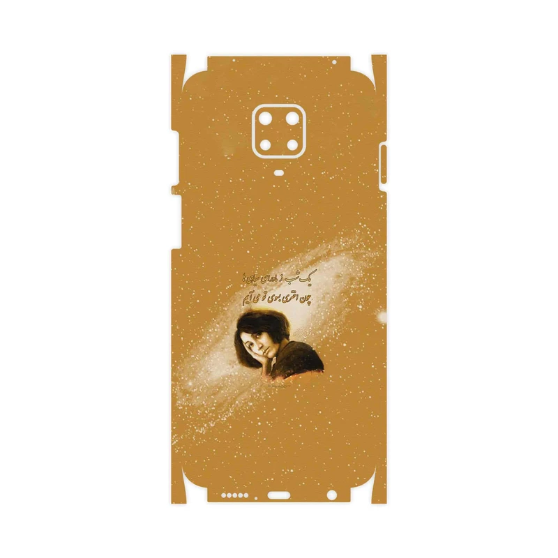 برچسب پوششی ماهوت مدل Forough Farrokhzad-FullSkin مناسب برای گوشی موبایل شیائومی Redmi Note 9 Pro