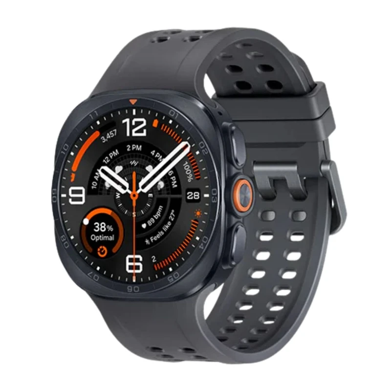 ساعت هوشمند 47 میلی‌متری سامسونگ مدل Galaxy Watch Ultra 2 با بند لاستیکی